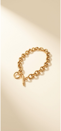 Bracelet doré à maillons – L'Éclat
