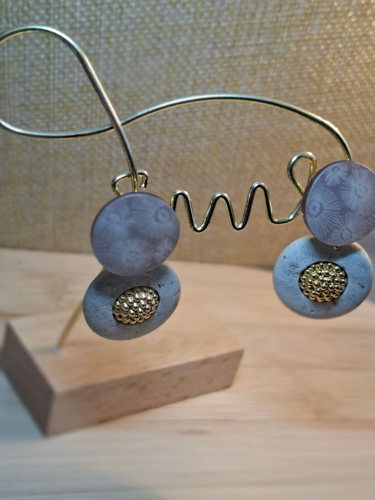 Boucles du Marais — bijou artisanal Any Bijouterie
